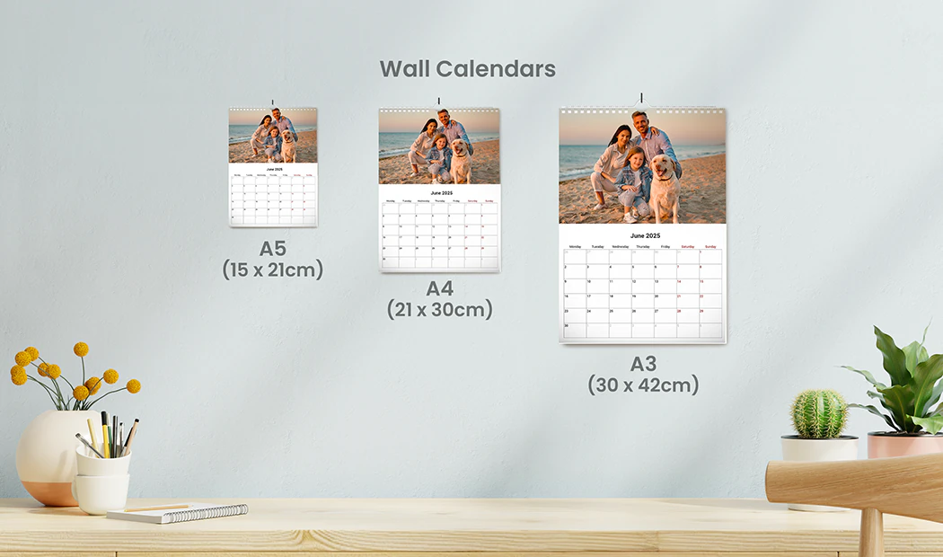 Single-Sided Wall Calendars