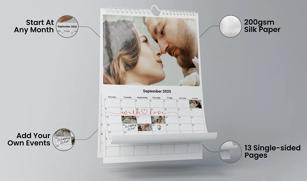 Single-Sided Wall Calendars