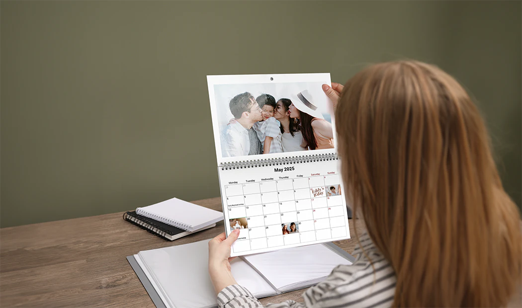 Personalised Wall Calendar