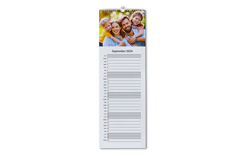 Personalised Kitchen Calendar